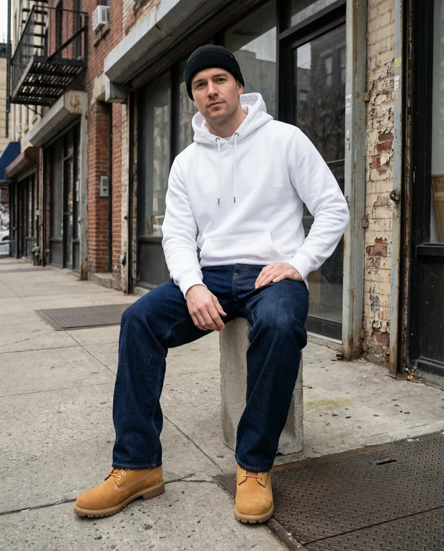 Urban Hoodie Mockup for Street Fashion Enthusiasts