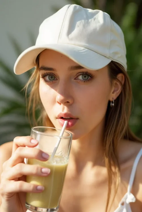 Mockup of a Stylish Hat: Casual Summer Vibes