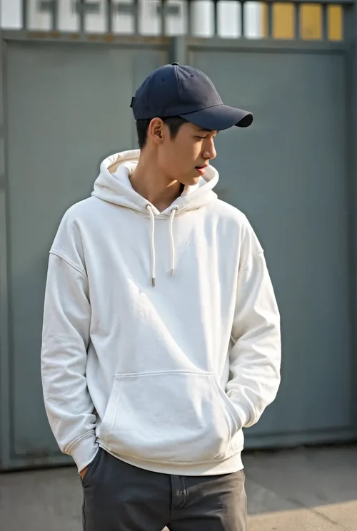 Stylish Hoodie Mockup with Soft Background Colors