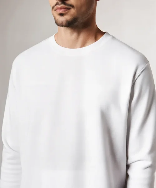 Stylish Mockup of a Relaxed Fit Sweatshirt