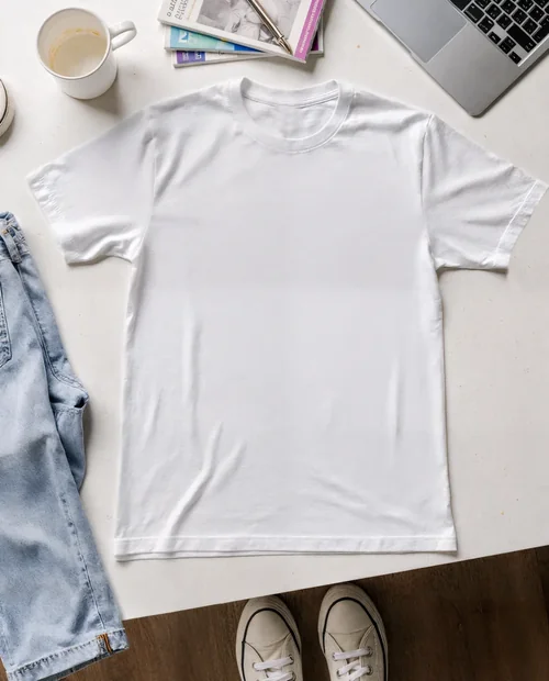Stylish T-Shirt Mockup for Casual Fashion Inspiration