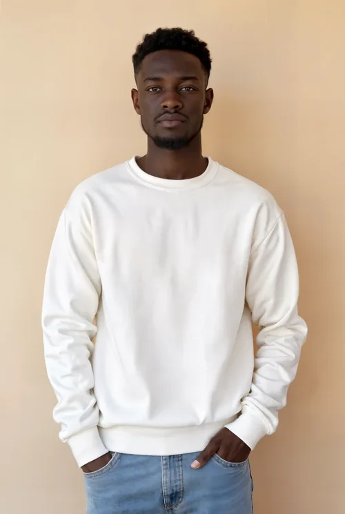 Stylish Mockup of a Casual Sweatshirt for Men