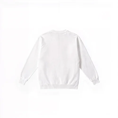 Elegant Mockup of a Classic White Sweatshirt