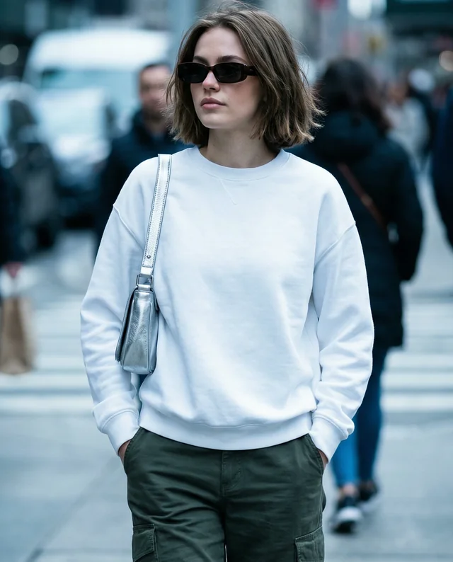 Urban Sweatshirt Mockup for Stylish Casual Looks