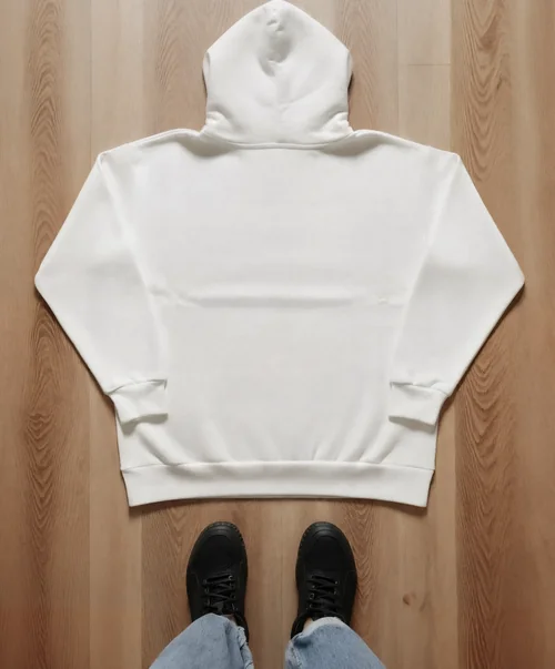 Stylish Mockup of a Relaxed Fit Hoodie