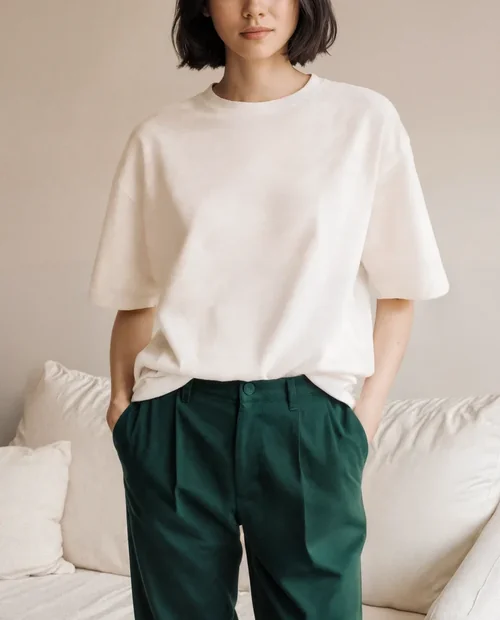 Stylish T-shirt Mockup for Modern Fashion Display