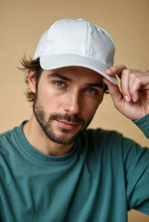 Mockup of a Stylish Hat: Casual Cap Portrait