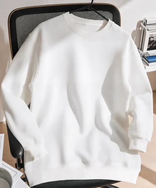 Cozy Oversized Sweatshirt Mockup in Modern Setting