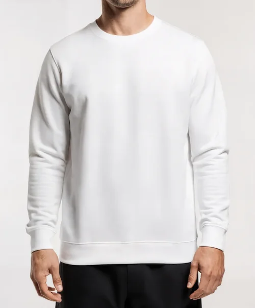 Mockup of a Stylish Crewneck Sweatshirt for Men