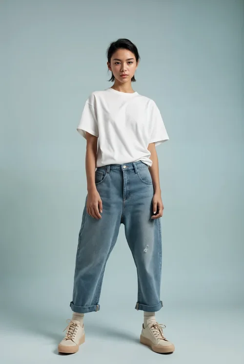 Stylish T-Shirt Mockup for Modern Fashion Campaign