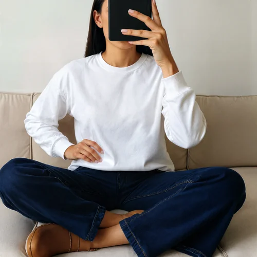 Stylish Sweatshirt Mockup for Casual Lifestyle