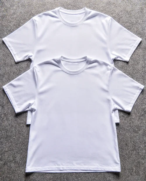 Minimalist T-Shirt Mockup Stacked for Showcase