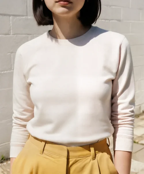 Stylish Mockup of a Sweatshirt for Modern Fashion