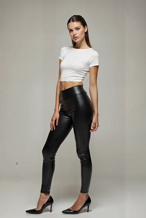 Stylish T-Shirt Mockup with Neutral Background and Colors