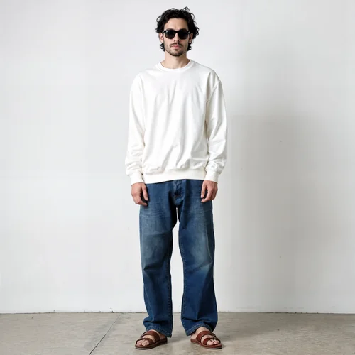 Casual Sweatshirt Mockup for Modern Fashion Vibe