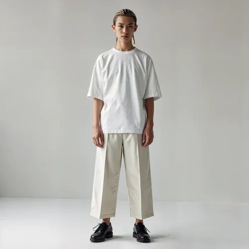 Minimalist T-Shirt Mockup with Soft Neutral Background