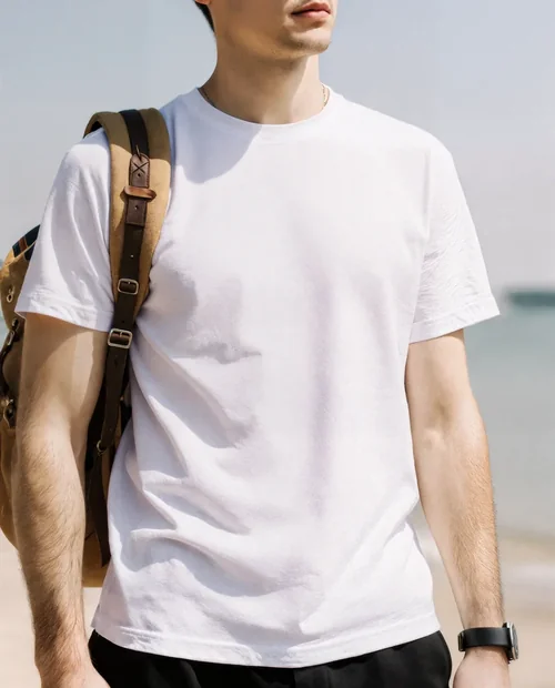 Stylish T-Shirt Mockup for Beach Vibes