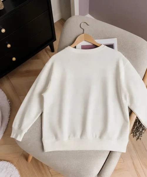 Cozy Sweatshirt Mockup in Modern Interior Setting