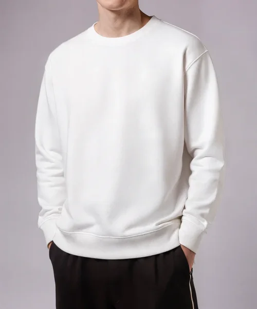 Stylish Mockup of Oversized Sweatshirt for Streetwear