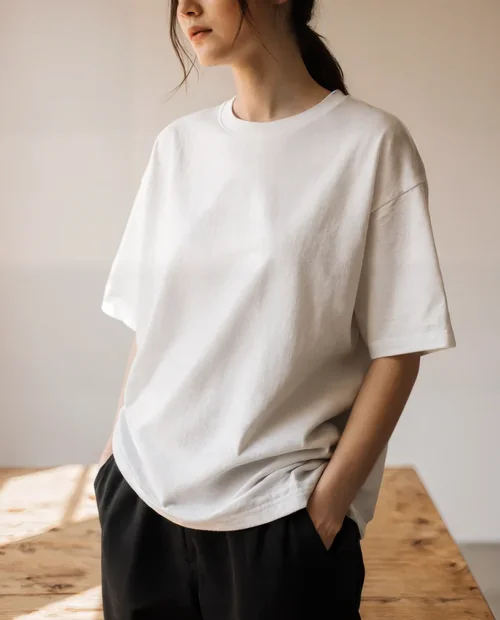 Tranquil T-Shirt Mockup for Effortless Style