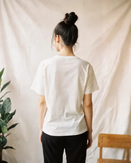 Elegant T-Shirt Mockup for Casual Fashion Display