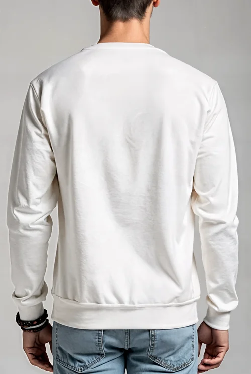 Stylish Mockup of a Casual Sweatshirt for Men