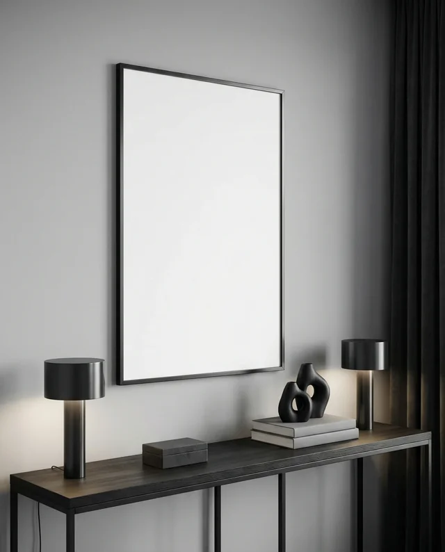 Modern Mockup Poster of Elegant Interior Design