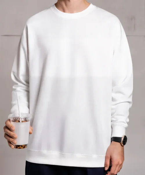 Stylish Mockup of a Casual Sweatshirt for Young Adults