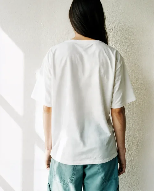 Minimalist T-Shirt Mockup for Casual Fashion