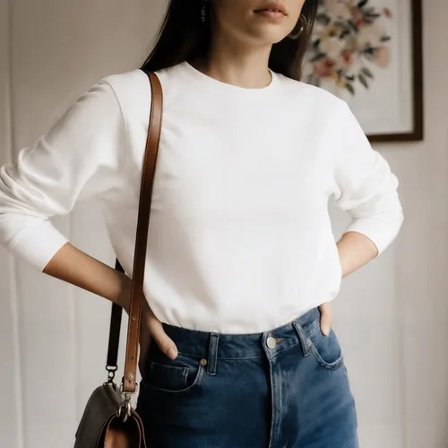 Stylish Sweatshirt Mockup for Casual Chic Fashion