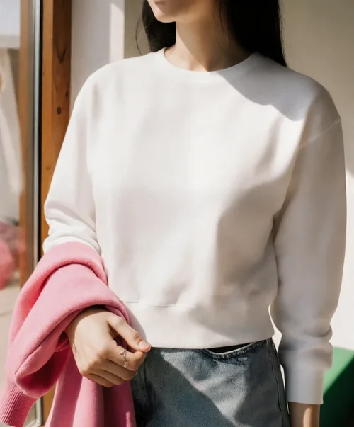 Cozy Sweatshirt Mockup with Natural Light