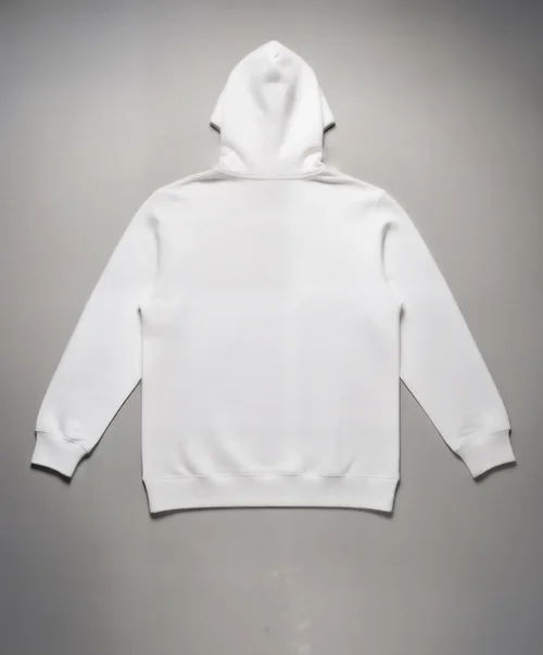 Stylish Mockup of a Cozy White Hoodie