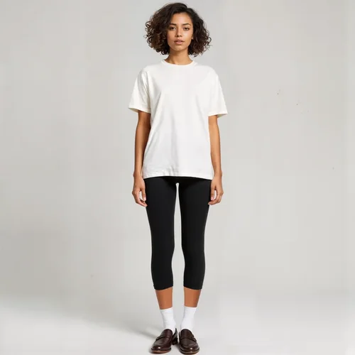 Stylish T-Shirt Mockup with Soft Neutral Background Colors