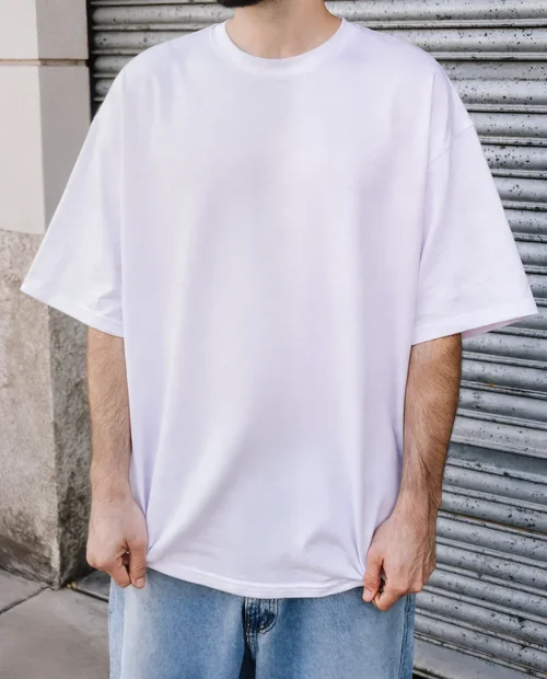 Casual T-Shirt Mockup for Streetwear Style