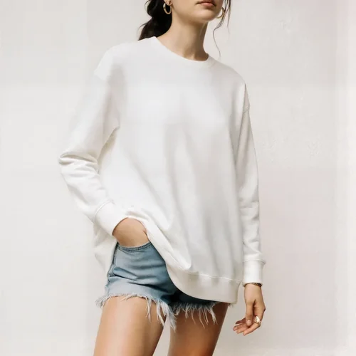 Stylish Mockup of a Cozy Sweatshirt for Casual Wear