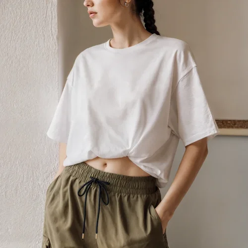 Stylish T-Shirt Mockup for Casual Outfits