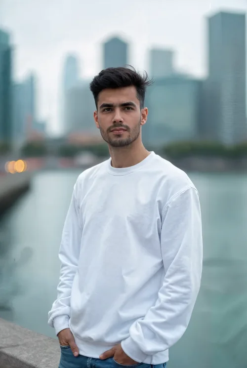 Urban Sweatshirt Mockup for Modern Fashion Inspiration