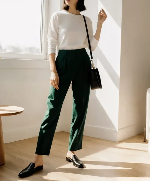 Stylish Mockup of a Sweatshirt in Modern Interior