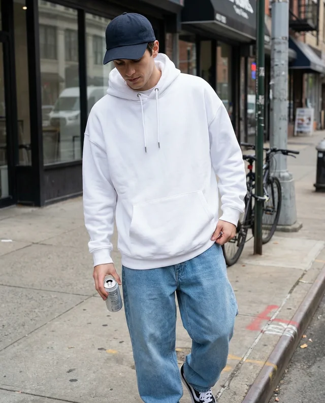 Stylish Hoodie Mockup for Urban Fashion Inspiration