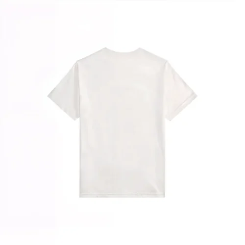 Mockup of Classic White T-Shirt on Soft Neutral Background