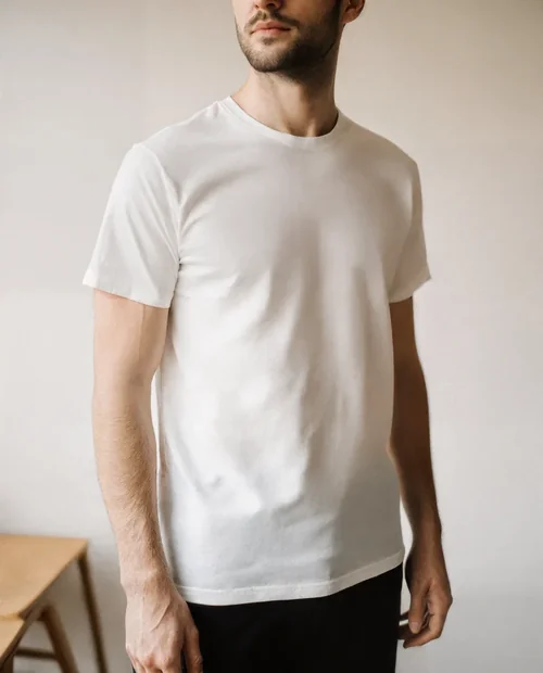 Stylish Mockup of a T-Shirt in Minimalist Setting