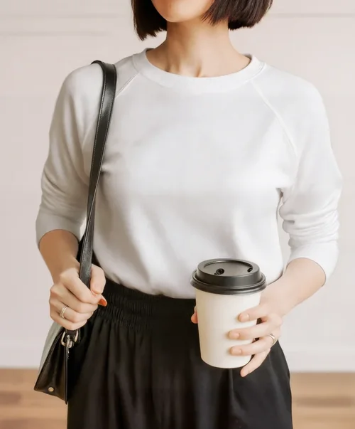 Stylish Sweatshirt Mockup for Casual Chic Looks