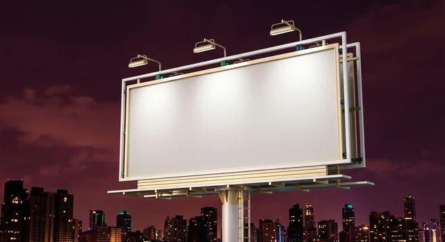 Urban Billboard Mockup at Dusk for Stunning Visuals