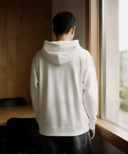 Cozy Hoodie Mockup in a Modern Minimalist Interior