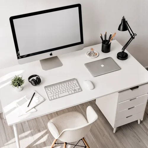 Modern iMac Mockup for a Sleek Workspace Design