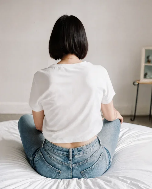 Stylish T-Shirt Mockup with Cozy Atmosphere