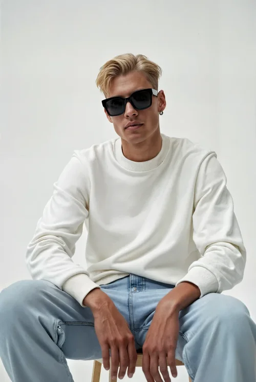 Stylish Mockup of a Casual Sweatshirt for Trendy Looks