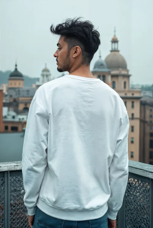 Urban Sweatshirt Mockup for Trendy Lifestyle