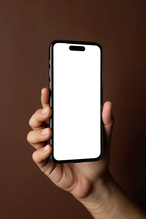 iPhone 16 Pro Max Mockup: Sleek Design in Minimalist Style