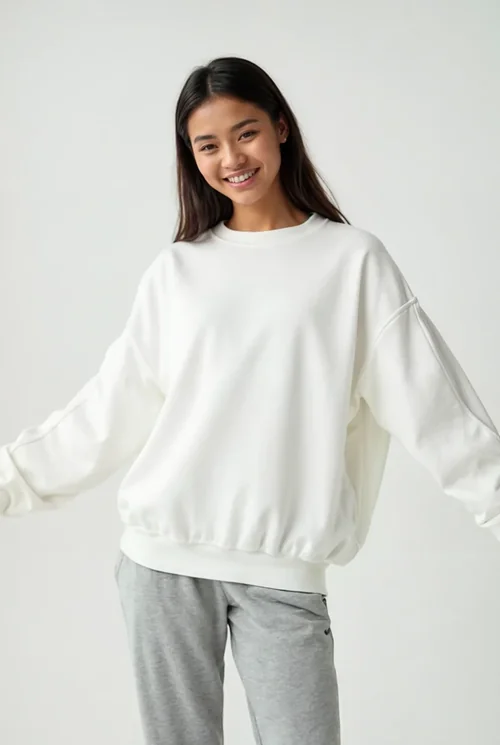 Stylish Mockup of a Casual Sweatshirt for Trendy Looks
